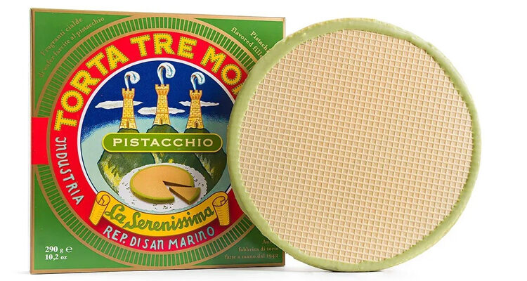 Torta Tre Monti al pistacchio: la tradizione di San Marino incontra un gusto irresistibile
